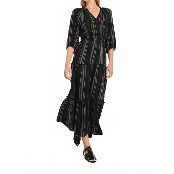 NEW RAILS caterine maxi dress in balboa stripe - Picture 1 of 5